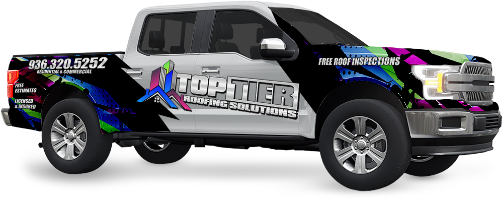 Top Tier Roofing Solutions Service Truck